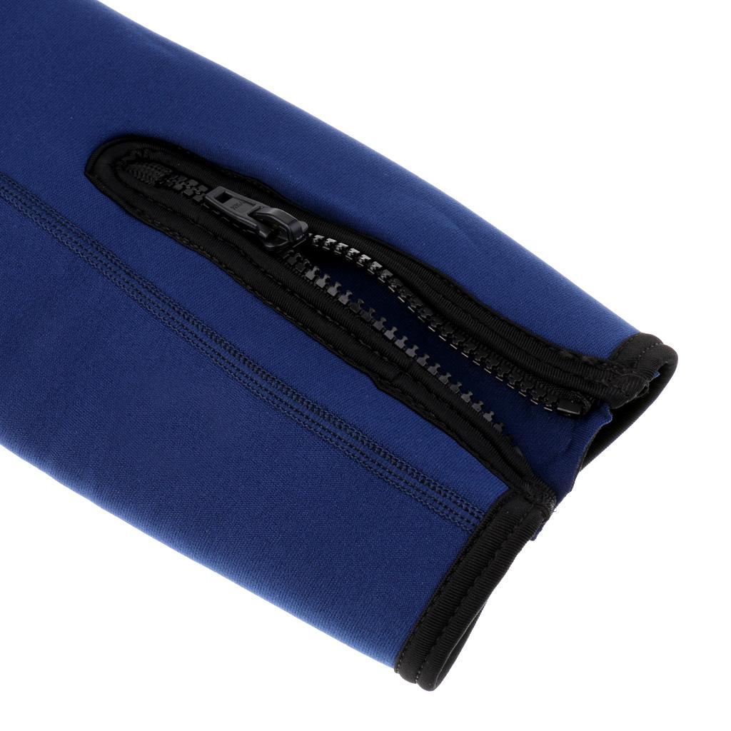 2mm Neoprene Warm Diving Wetsuit Long Pants Snorkel Scuba Surfing M Blue