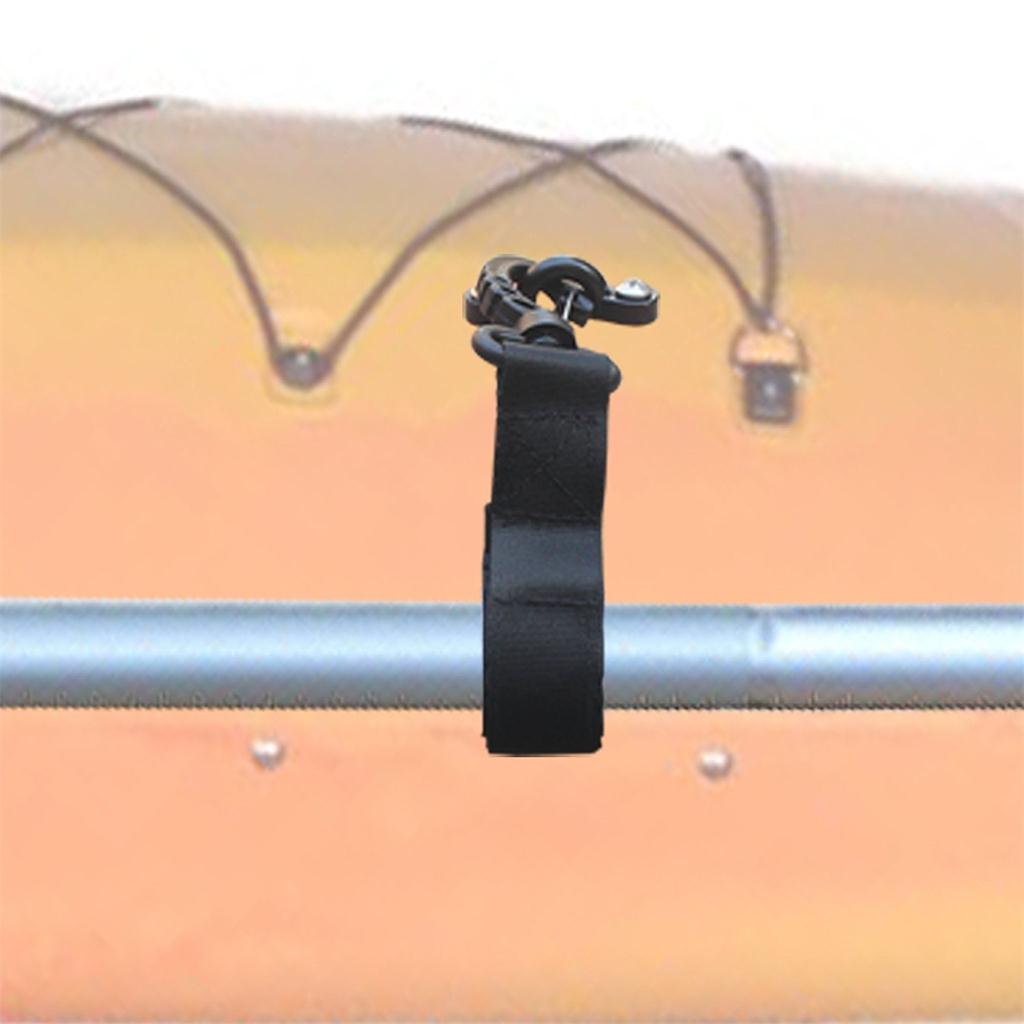 4 Pieces Nylon Kayak Paddle Clips Paddle Holder Paddle Keeper No Drilling