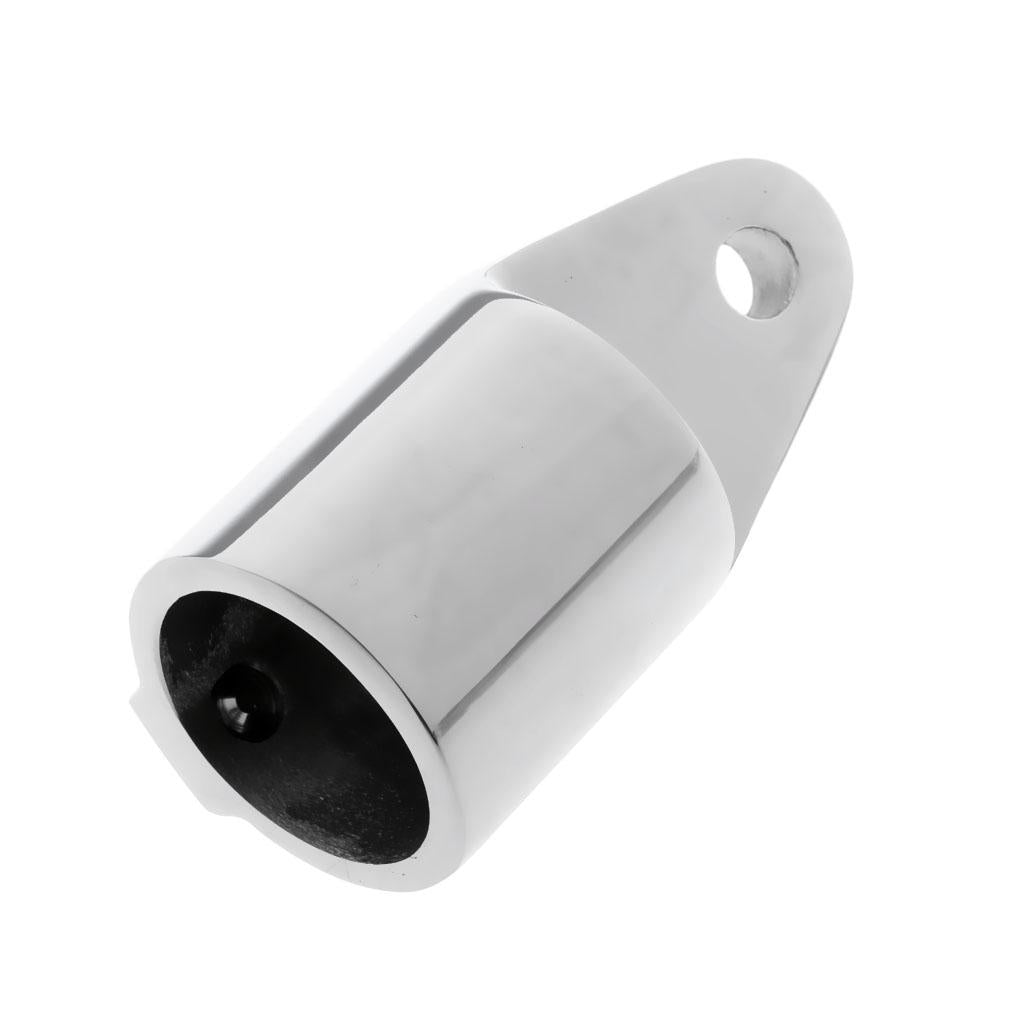 Eye End Cap Bimini Top Fitting Hardware 7/8'' 316 Marine Stainless Steel