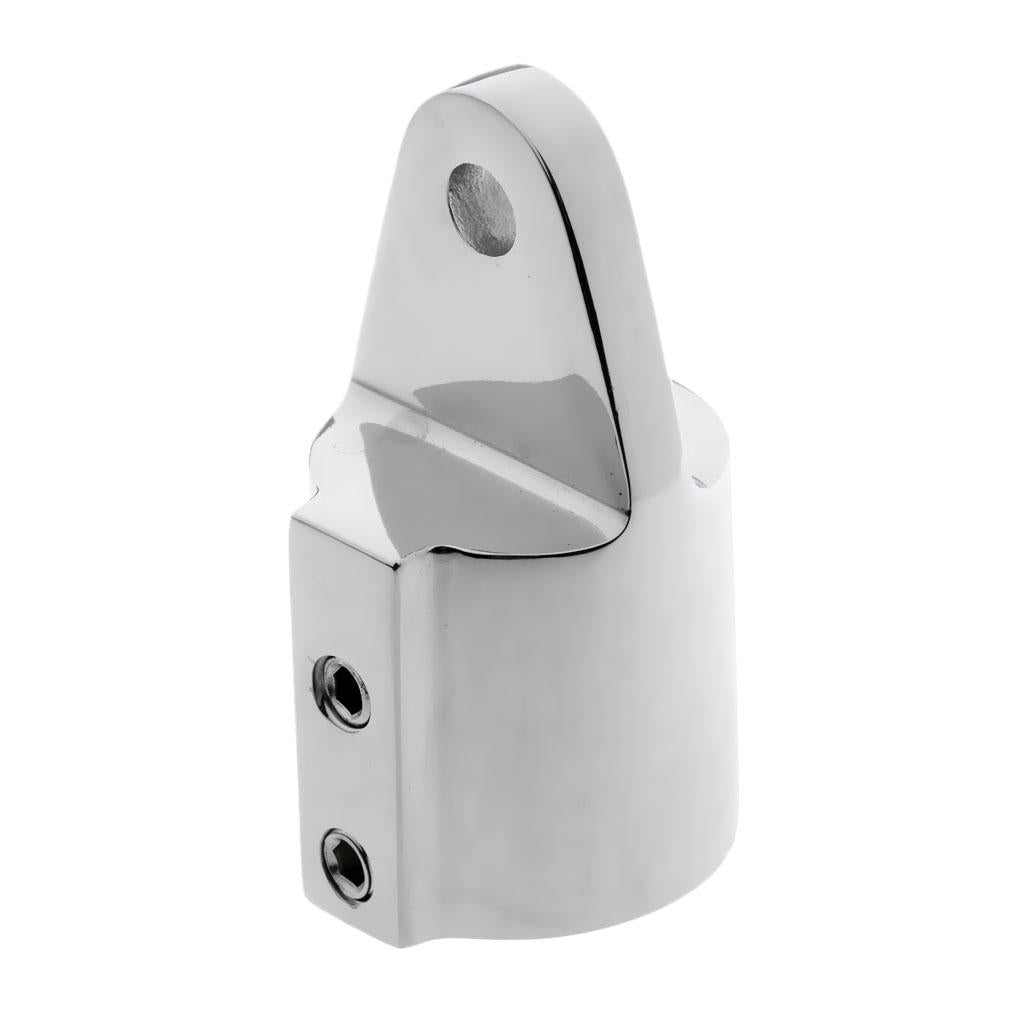 Eye End Cap Bimini Top Fitting Hardware 7/8'' 316 Marine Stainless Steel