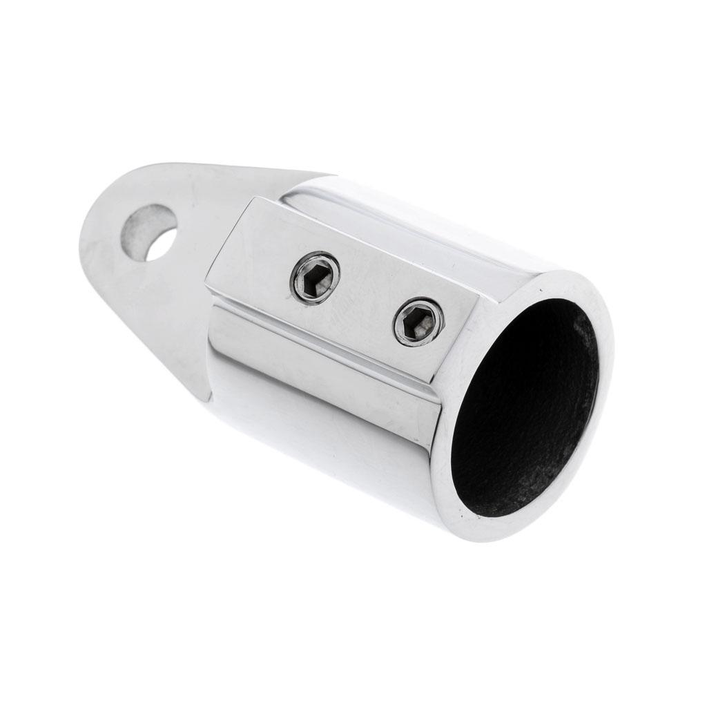 Eye End Cap Bimini Top Fitting Hardware 7/8'' 316 Marine Stainless Steel