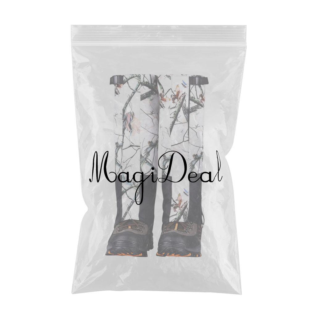 Outdoor Snow Legging Gaiter Cover for Hiking Walking Climbing Hunting Size M