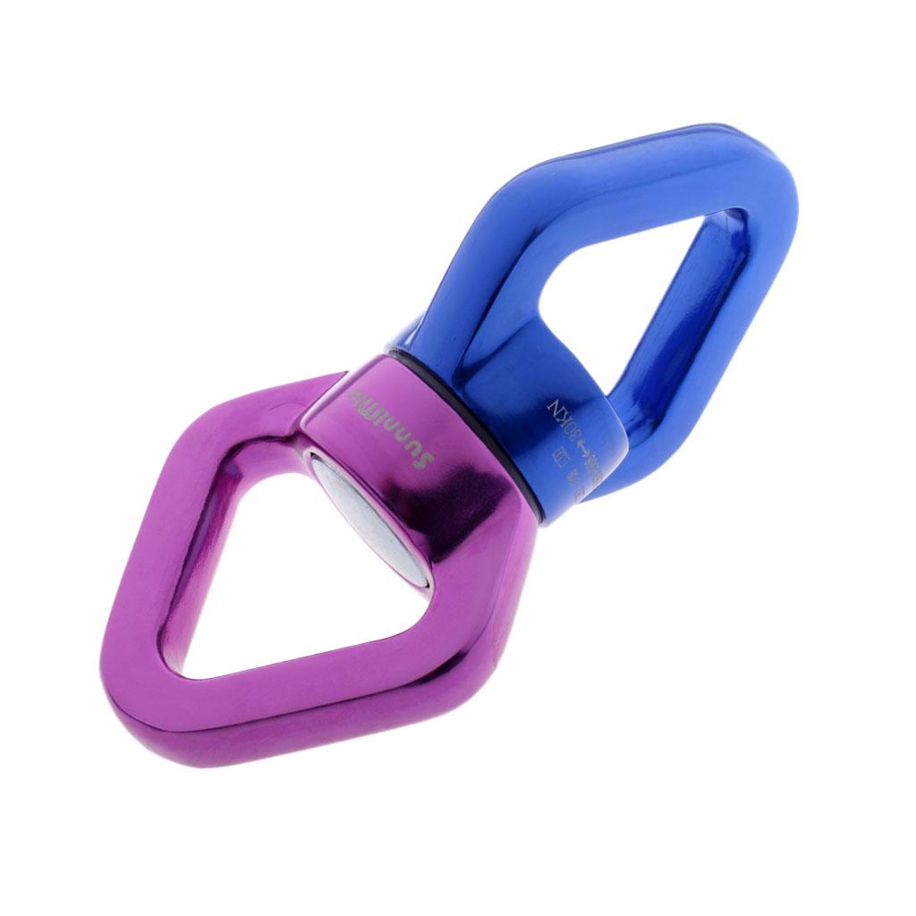 3pcs Safety Swivel Rope Connector Device for Climbing Aerial Dance 11x5.4cm