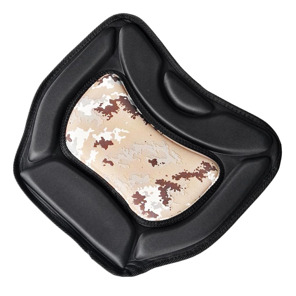 Comfort Soft Padded Seat Cushion For Kayak Canoe Fishing Boat Desert Camo