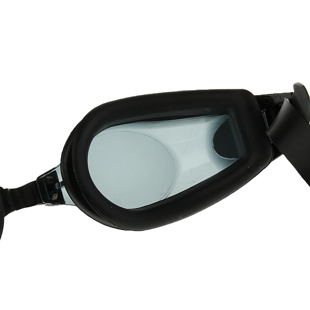Adult Prescription Myopia Nearsighted Goggles Anti-Fog Swimming Glasses 200