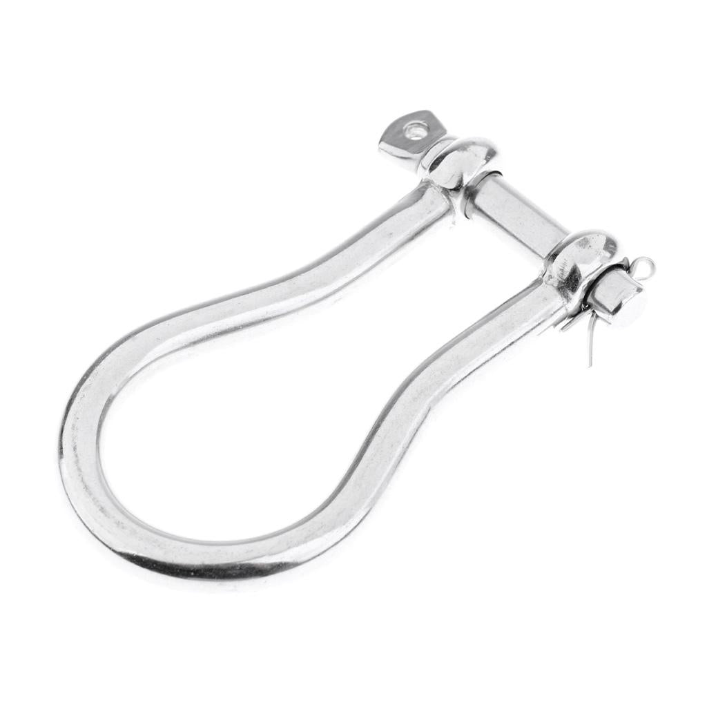 Marine Boat Anchor Bow Shackle Stainless Steel 12mm with Safety Bolt Pin