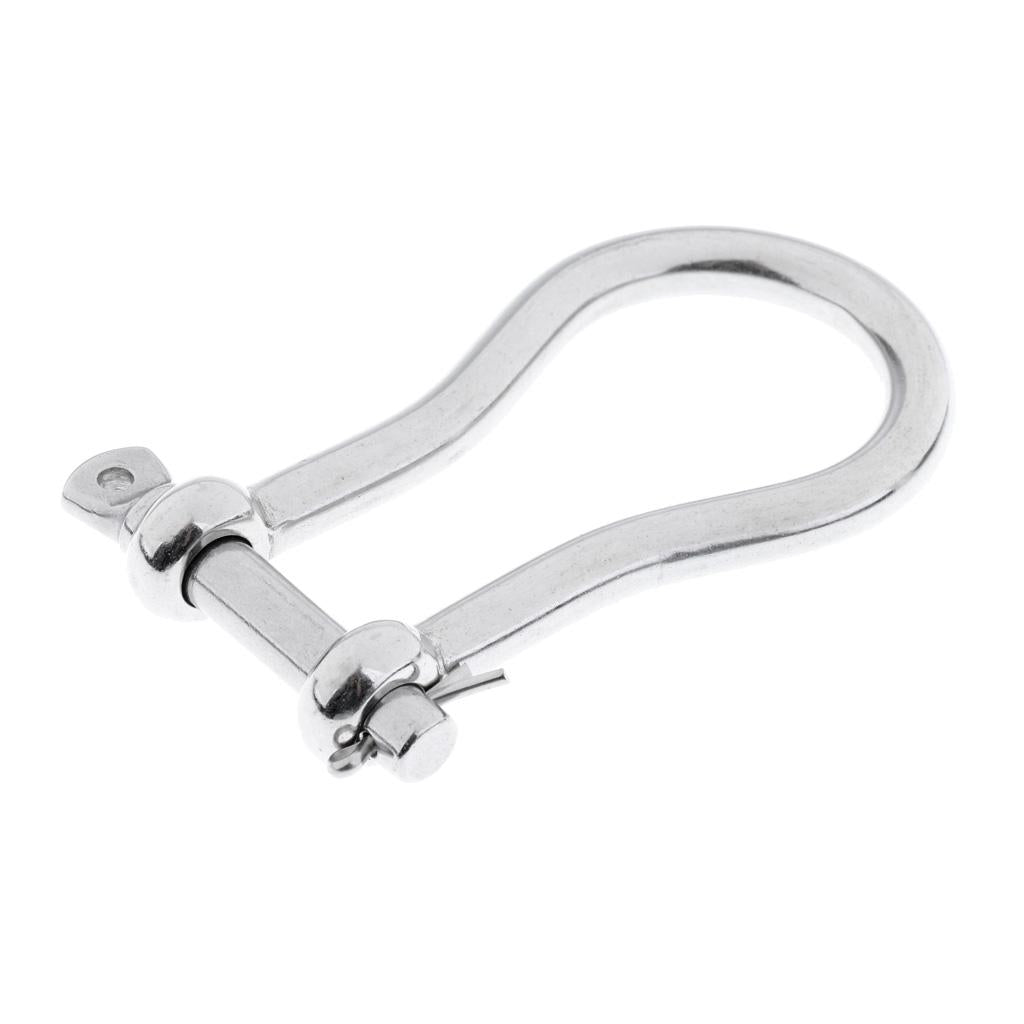 Marine Boat Anchor Bow Shackle Stainless Steel 12mm with Safety Bolt Pin