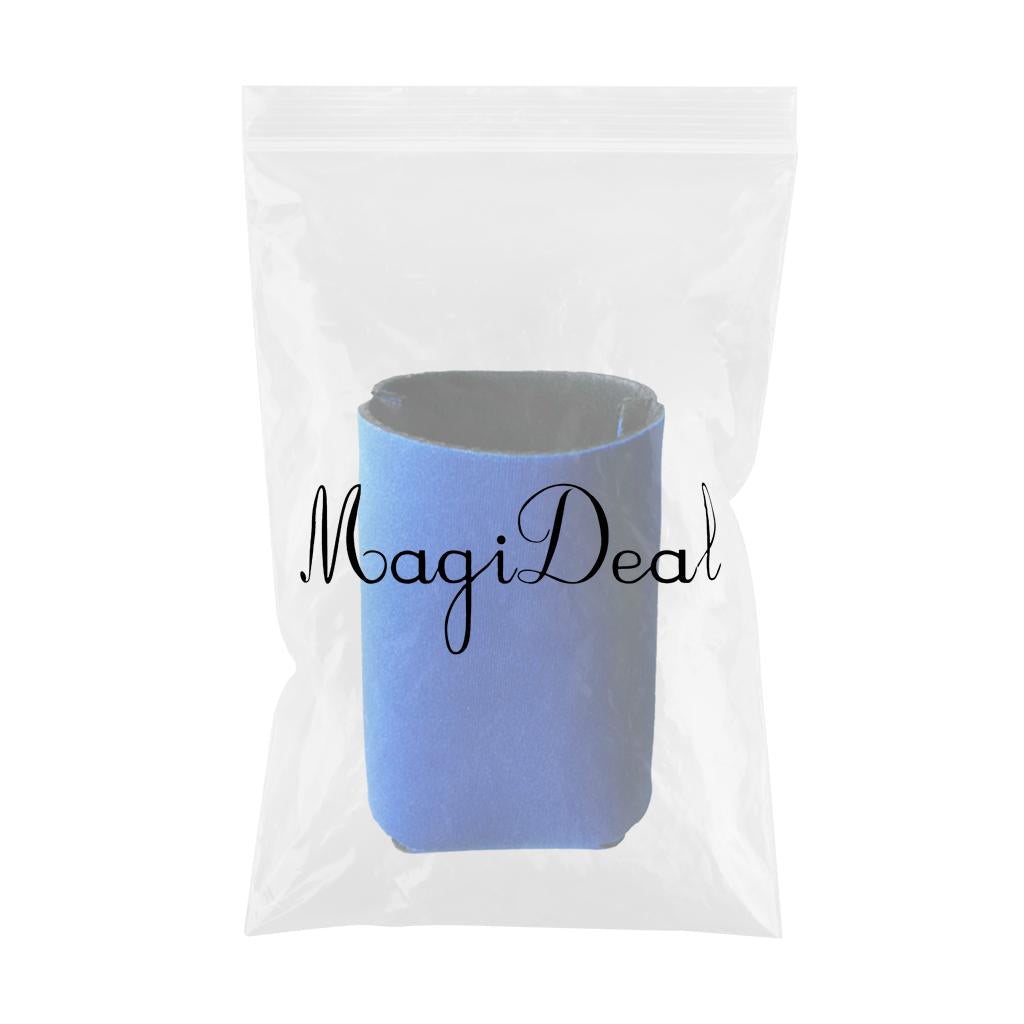 Neoprene Cooling Beer Can Cover Drinks Bottle Tin Cooler Sleeve Holder Blue