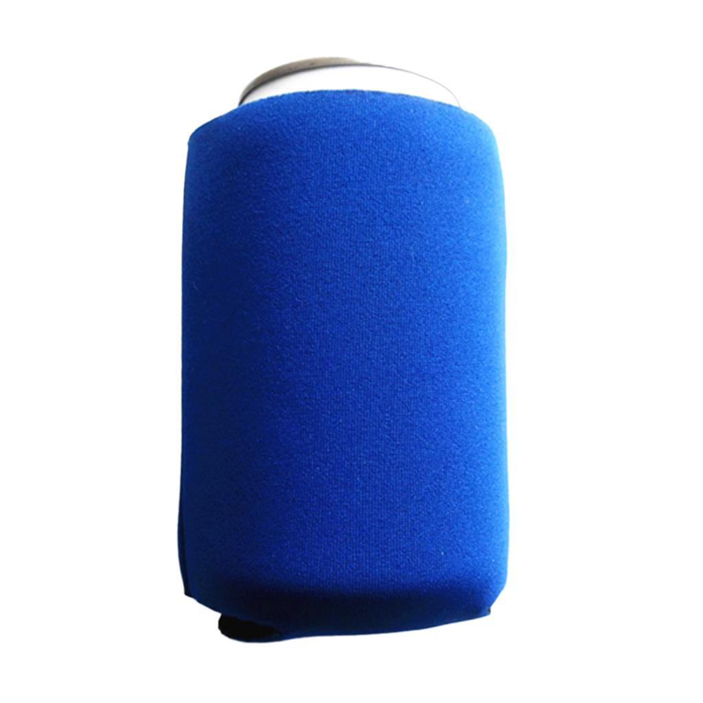Neoprene Cooling Beer Can Cover Drinks Bottle Tin Cooler Sleeve Holder Blue
