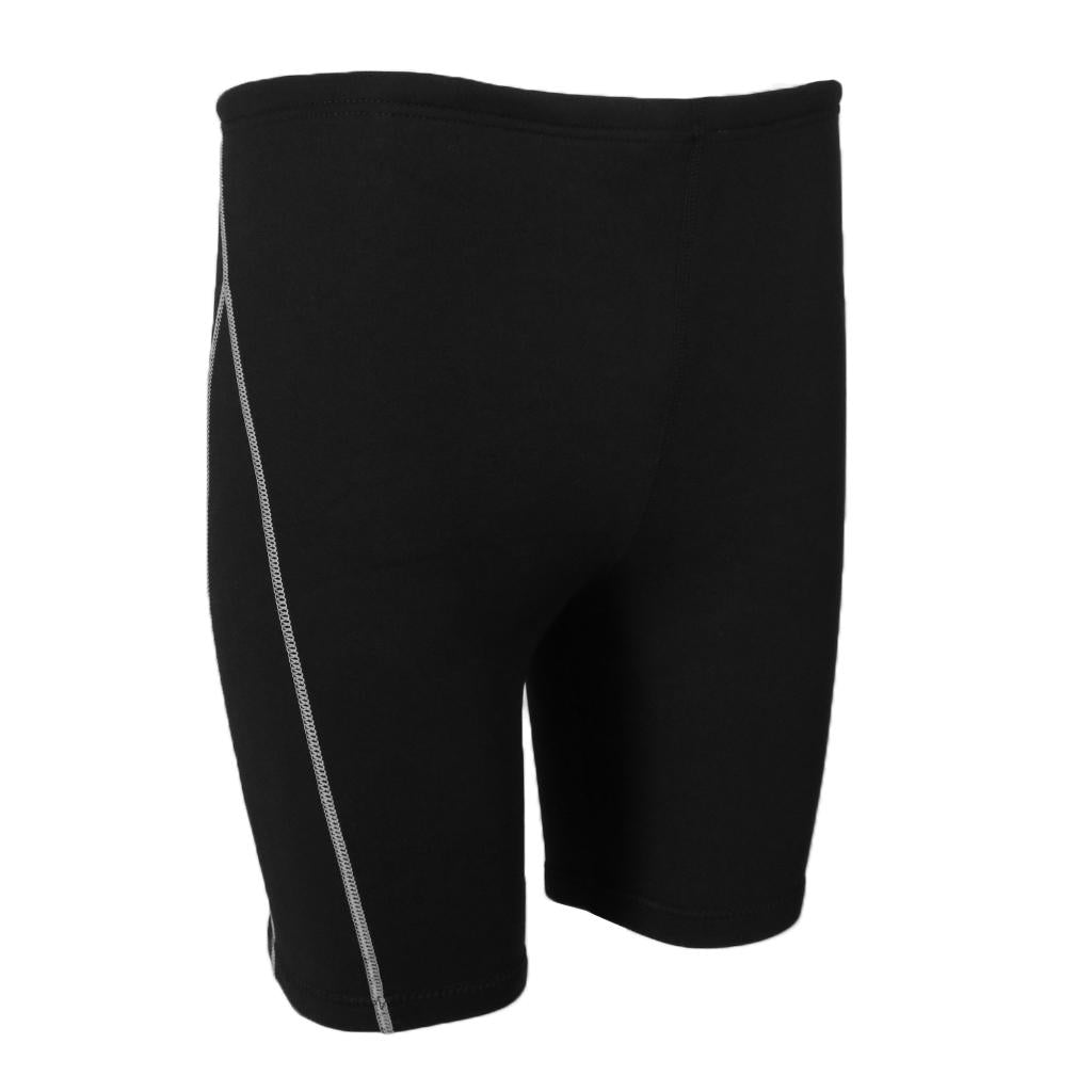 1.8mm Neoprene Wetsuit Shorts Pants Snorkeling Diving Surfing XL Black