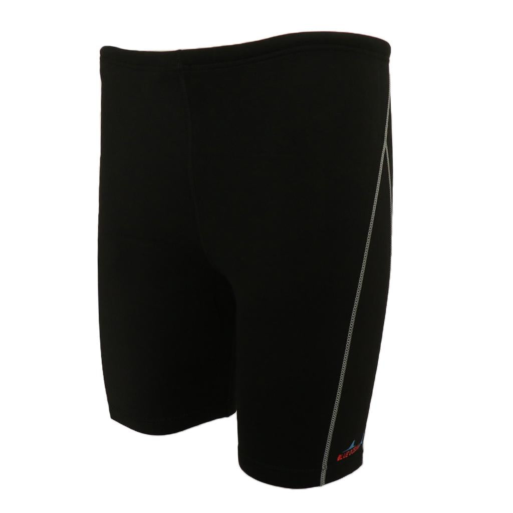 1.8mm Neoprene Wetsuit Shorts Pants Snorkeling Diving Surfing XL Black