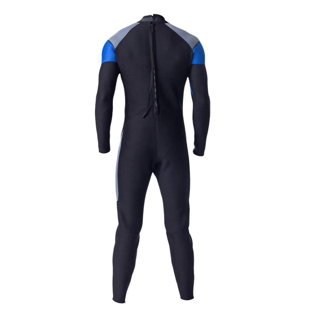 Mens 3mm Neoprene Full Body Wetsuit Dive Surf SCUBA Diving Spearfishing L