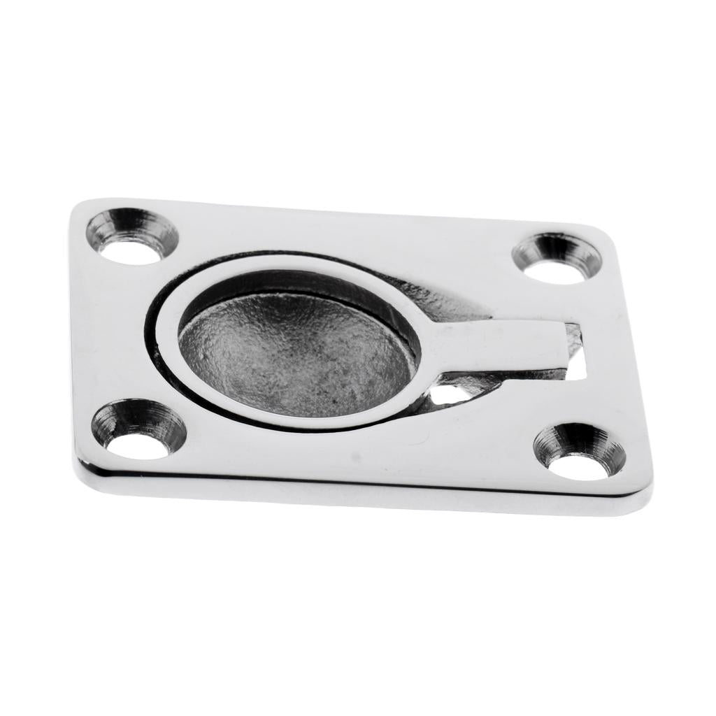 316 Stainless Steel Flush Pull Lift Ring Handle for Marine Boat Hatch Locker
