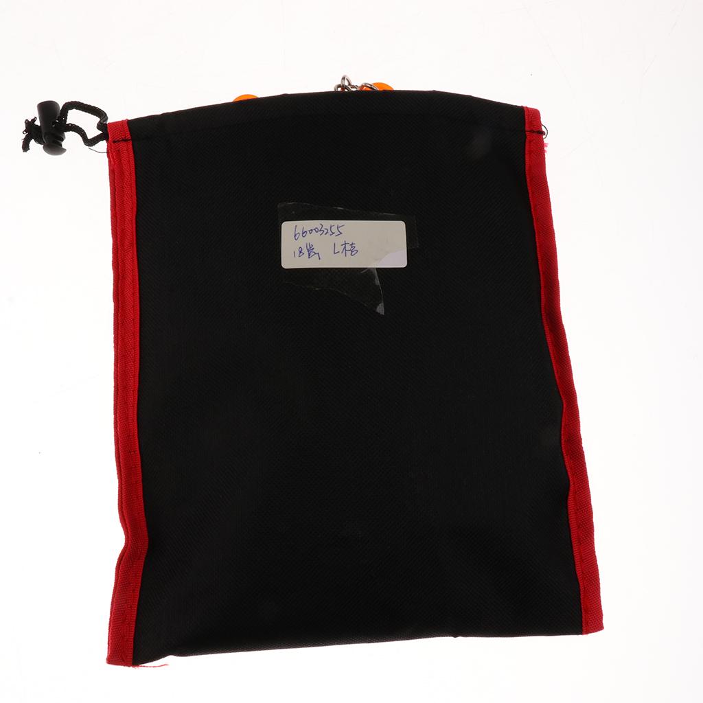 1 Pair Traction Cleats Ski Snow Ice Grip Spike Crampons 18 Teeth Orange L