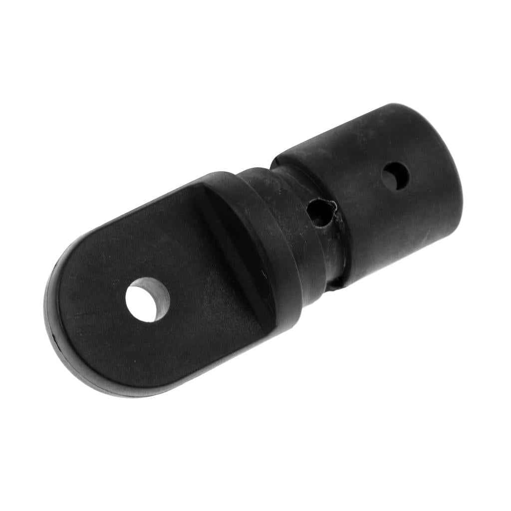 Durable Black Nylon Marine Boat Bimini Top Fitting 22mm 7/8'' Tube Internal Eye End Insert Hardware Accessories
