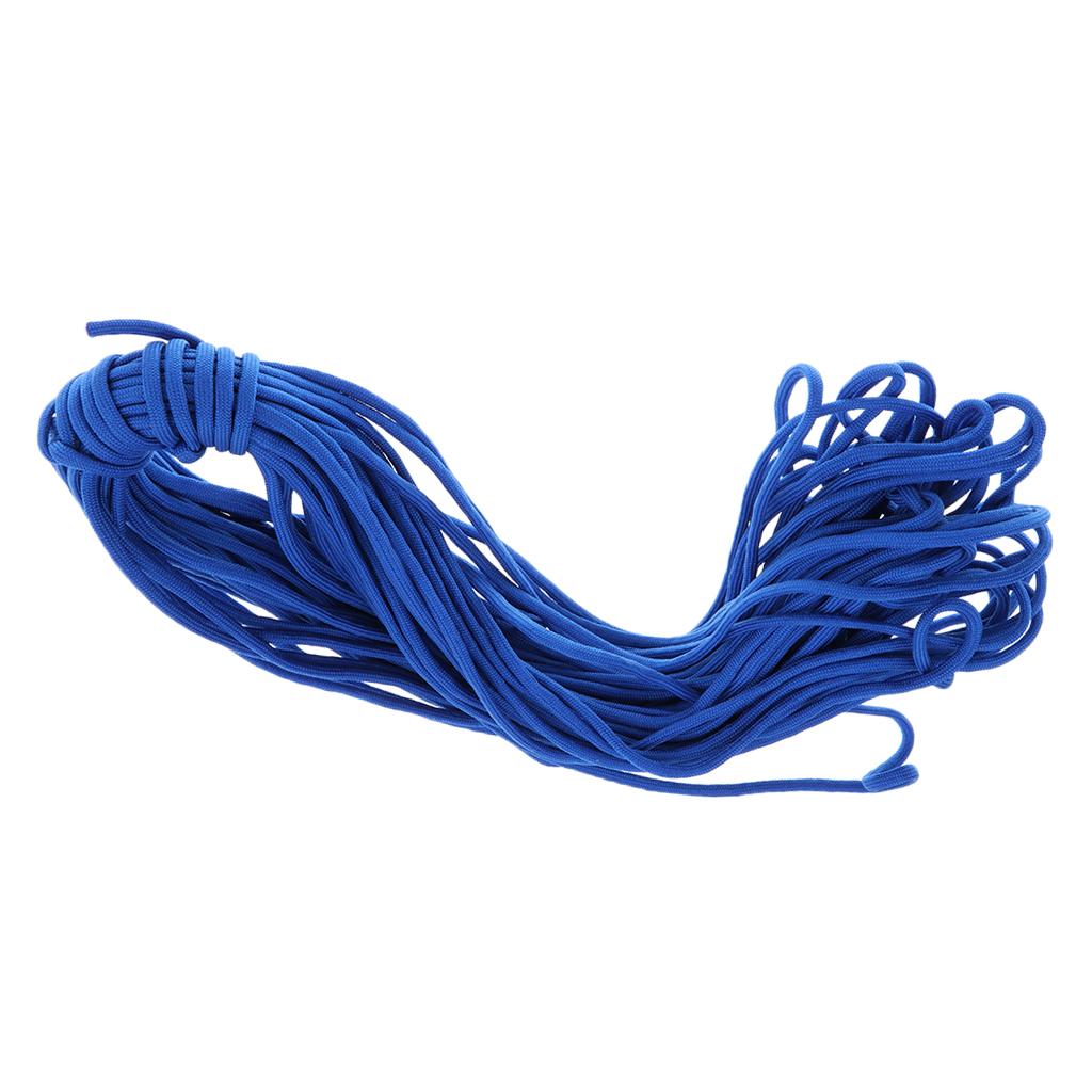 100FT Outdoor Camping Paracord Parachute Cord Rope 7 Strand Core Blue