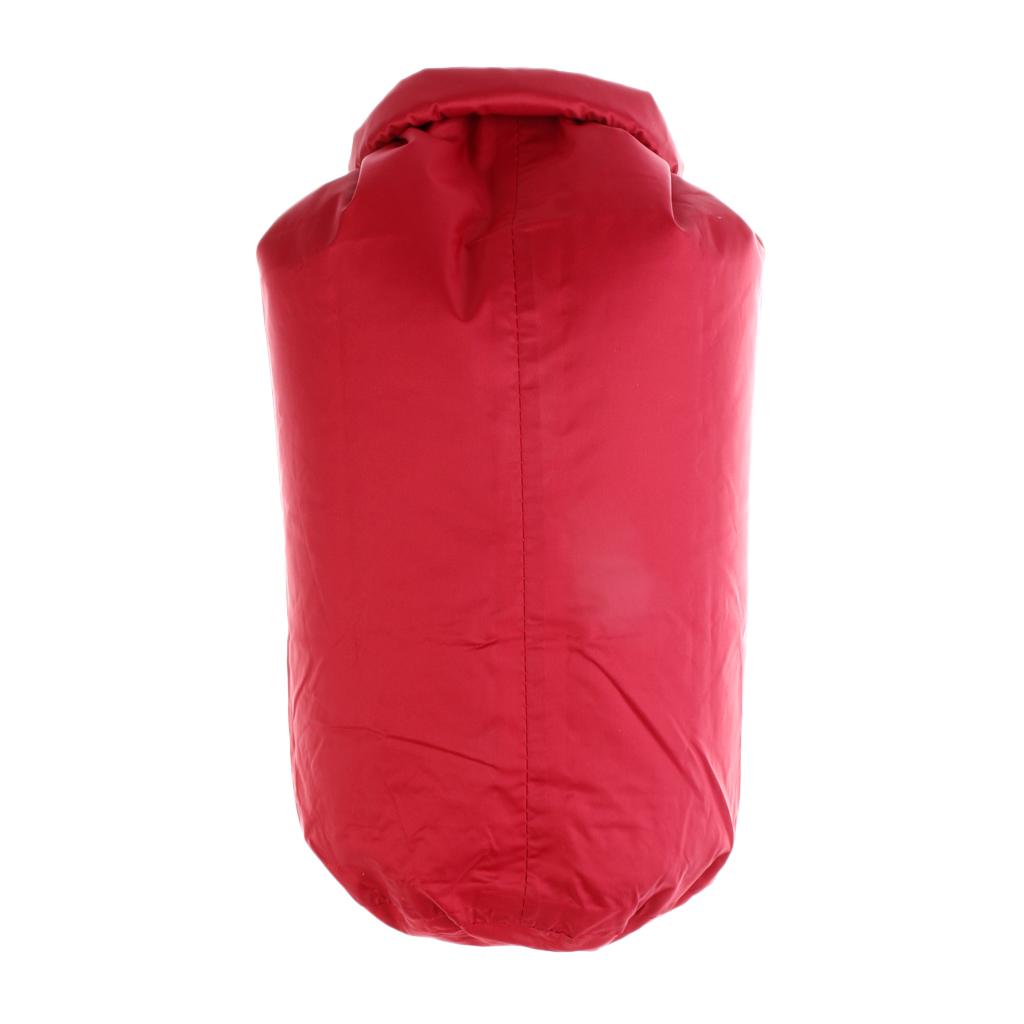 5L Camping   Sack Waterproof Weather Resistant Kayak Hiking Bag Wine Red