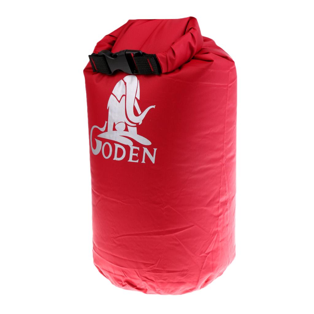 5L Camping   Sack Waterproof Weather Resistant Kayak Hiking Bag Wine Red