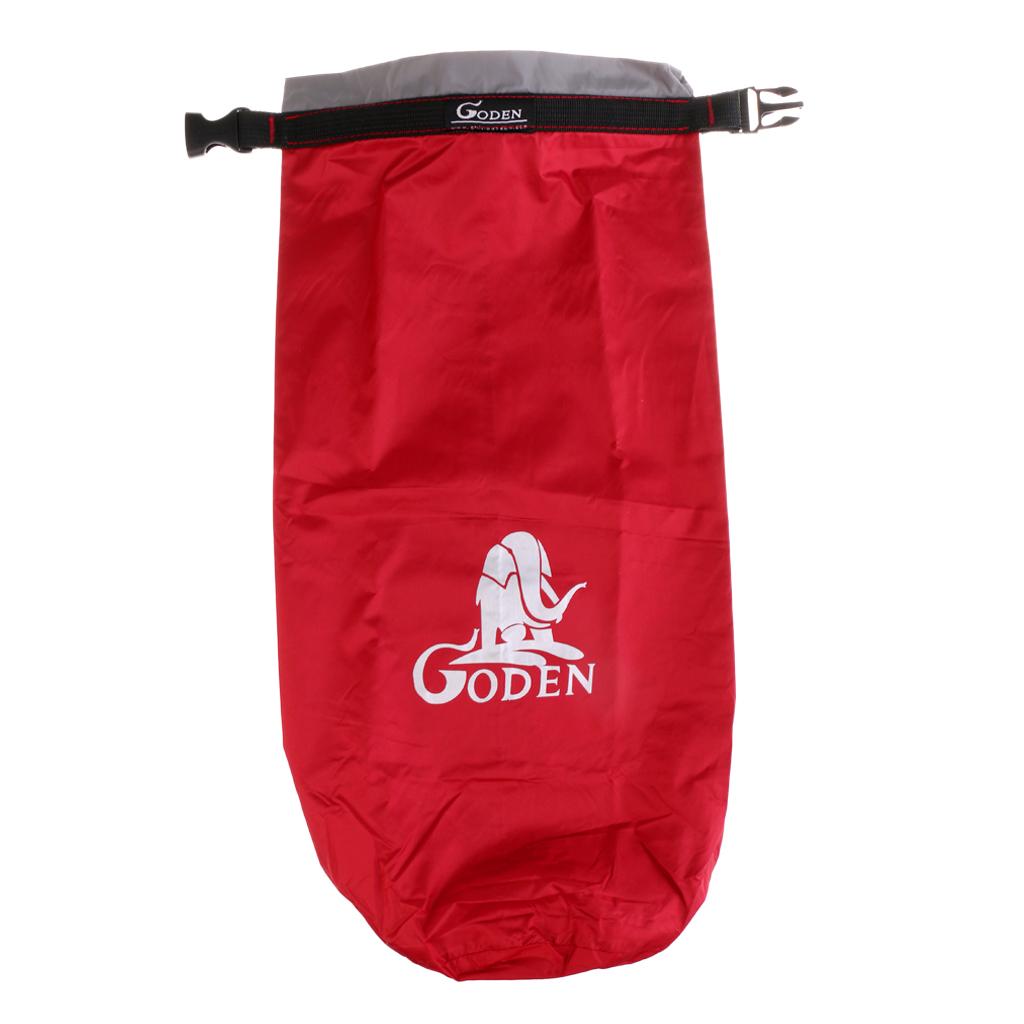 5L Camping   Sack Waterproof Weather Resistant Kayak Hiking Bag Wine Red