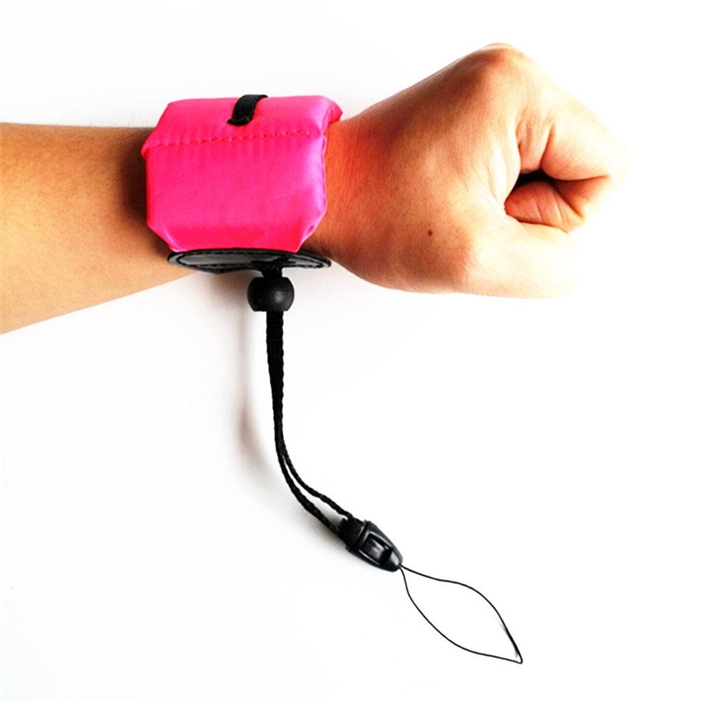 Waterproof Floating Foam Wrist Strap For Waterproof Digital Cameras Rose Red