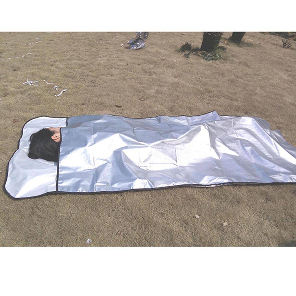 Emergency Bivvy Sleeping Bag Outdoor Hiking Camping Tent Blanket 220x105 cm