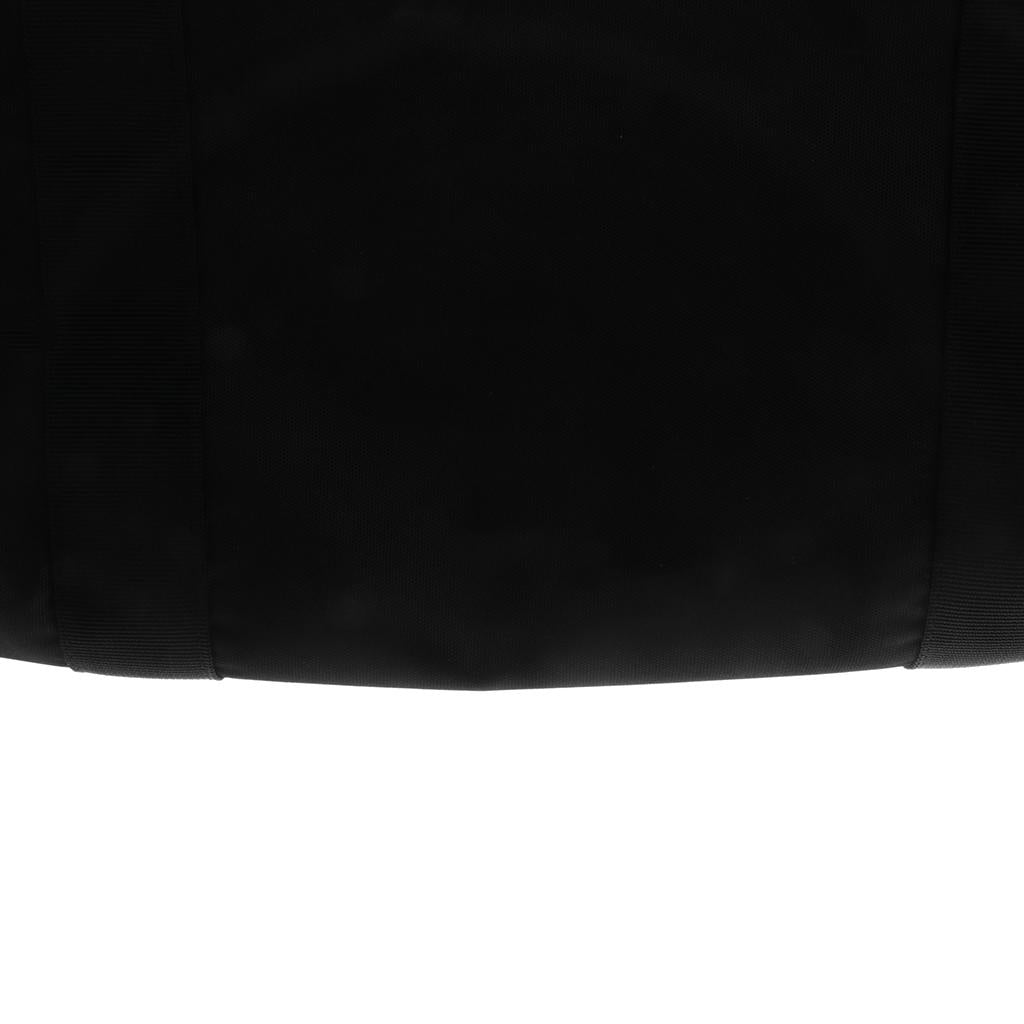 Waterproof Dry and Wet Separation Swimming Handbag Gym Barrel Bag Black