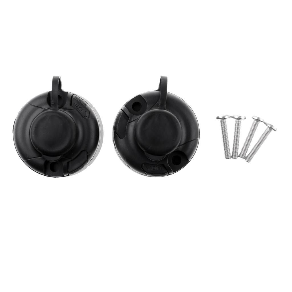 1 Pair Boat Kayak Sea Fishing Rod Holder Mount Base Bracket Tackle Accessory
