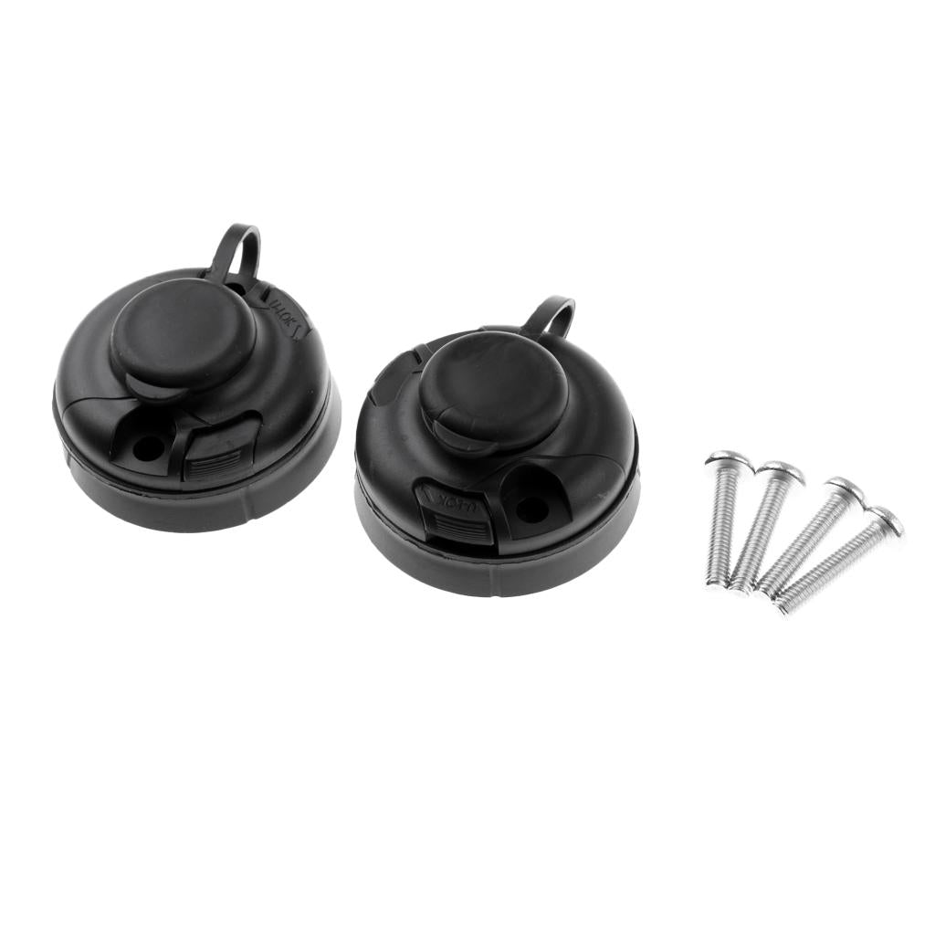 1 Pair Boat Kayak Sea Fishing Rod Holder Mount Base Bracket Tackle Accessory