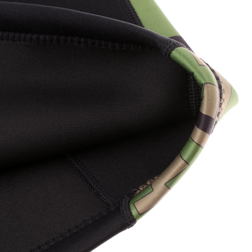 2.5mm Neoprene Green Camo Scuba Diving Snorkel Surf Wetsuit Long Pants M
