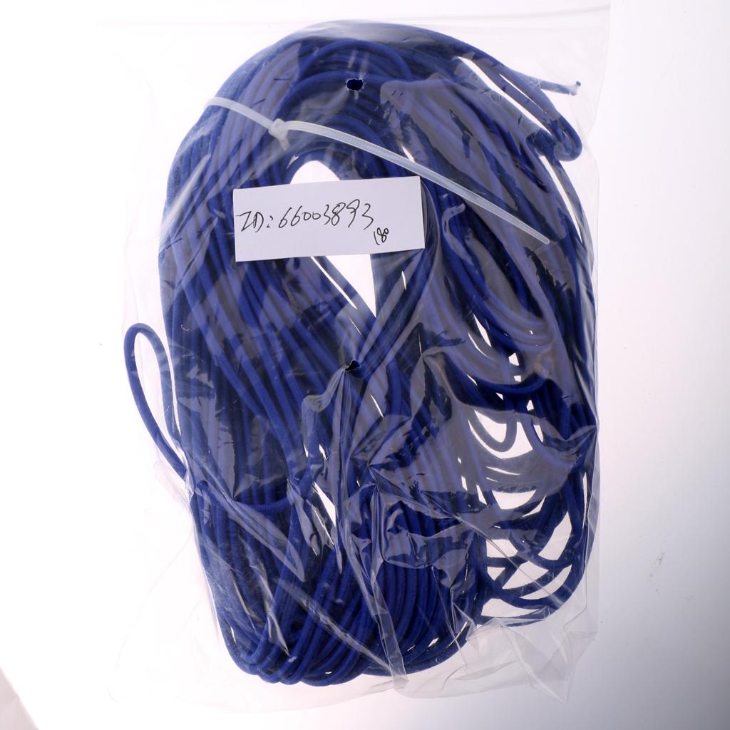 3mm Elastic Bungee Rope Shock Cord Tie Down Boats Trailers Roof Rack 30m