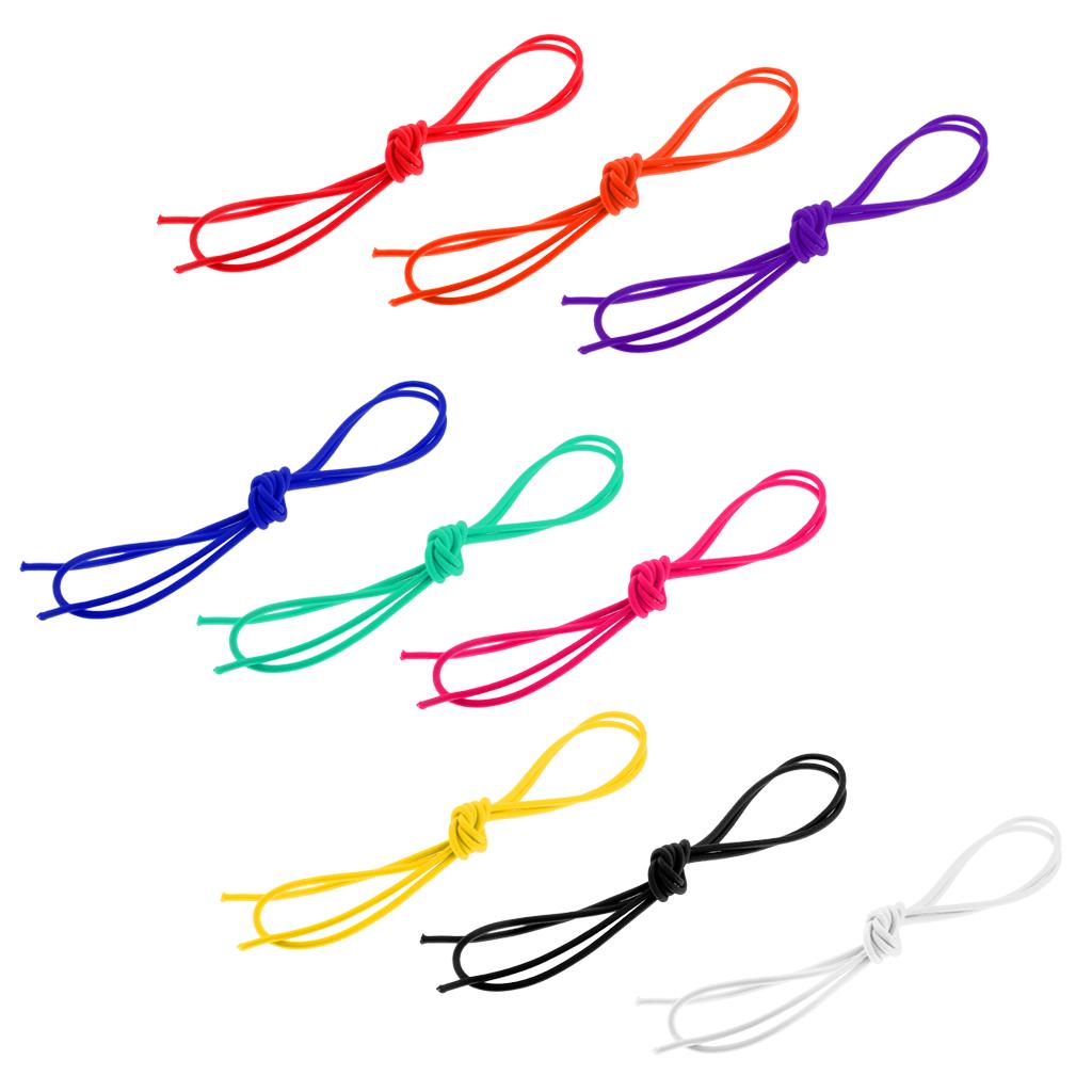 3x3mm Red Elastic Bungee Rope Shock Cord Tie Down Boats Trailers Kayak 1m