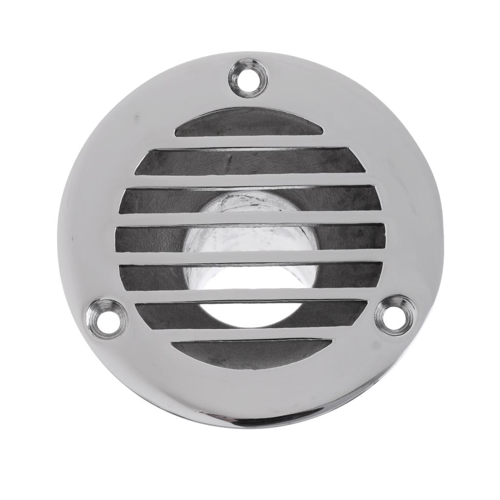 Polished 316 Stainless Steel Boat Deck Drain Scupper For Marine Boat Yacht