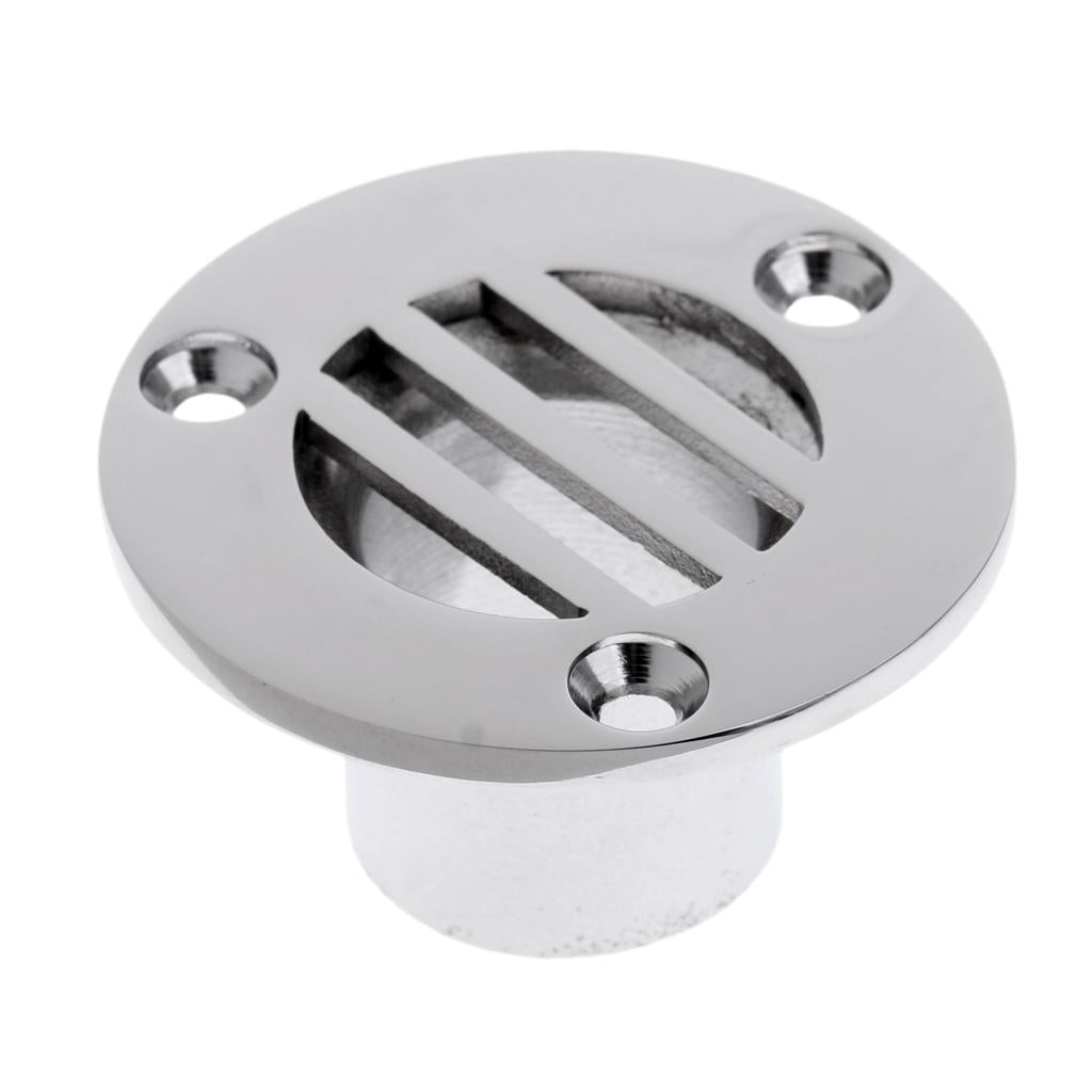316 Stainless Steel Boat Yacht Deck Drain Scupper 45 x 25mm