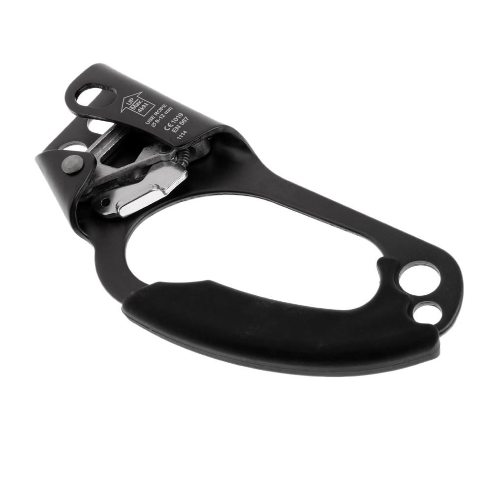 Outdoor Rock Tree Climbing Caving Left Hand Ascender for 8-12 mm Rope 