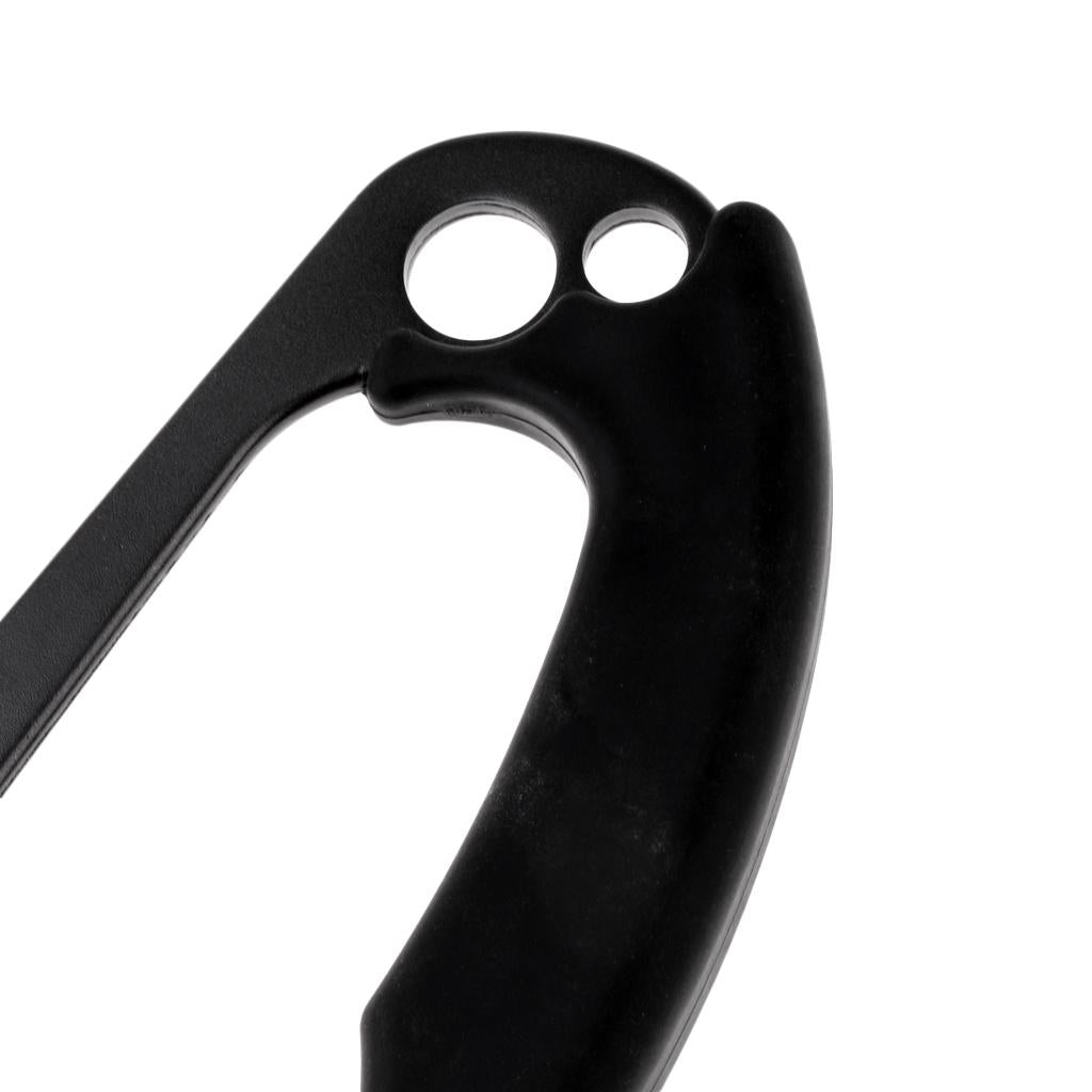 Outdoor Rock Tree Climbing Caving Left Hand Ascender for 8-12 mm Rope 