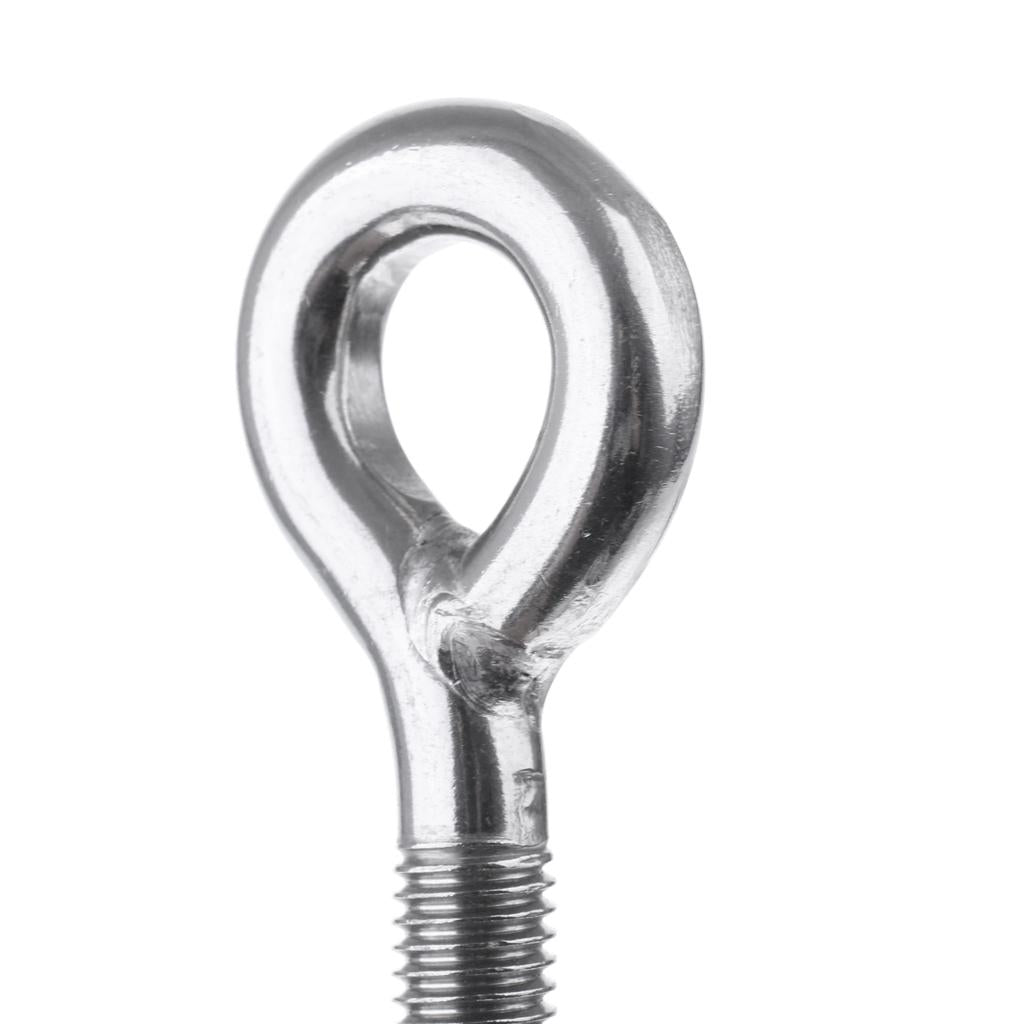 Stainless Steel Eyebolt Longshank Long Thread Welded Eye Bolt Hardware M12