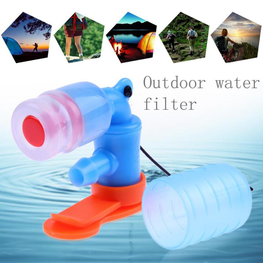 Outdoor Water Bag Silicone Hydration Pack Suction Nozzle Valve with Clip
