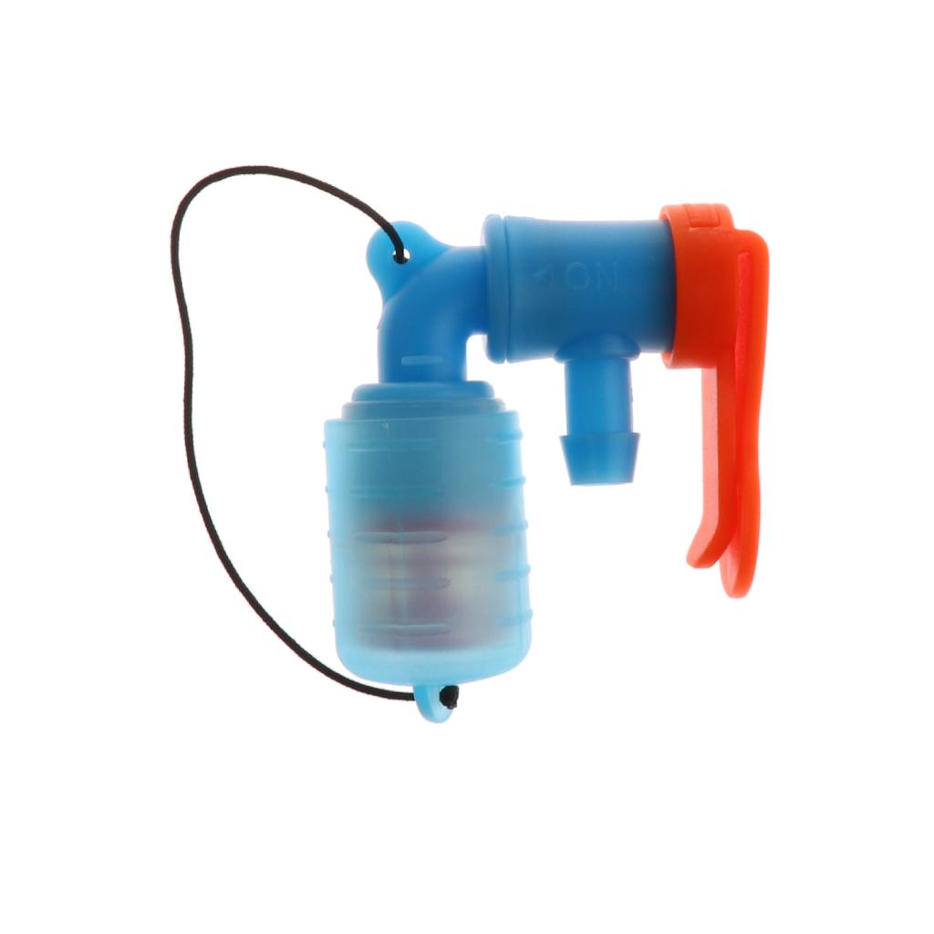 Outdoor Water Bag Silicone Hydration Pack Suction Nozzle Valve with Clip