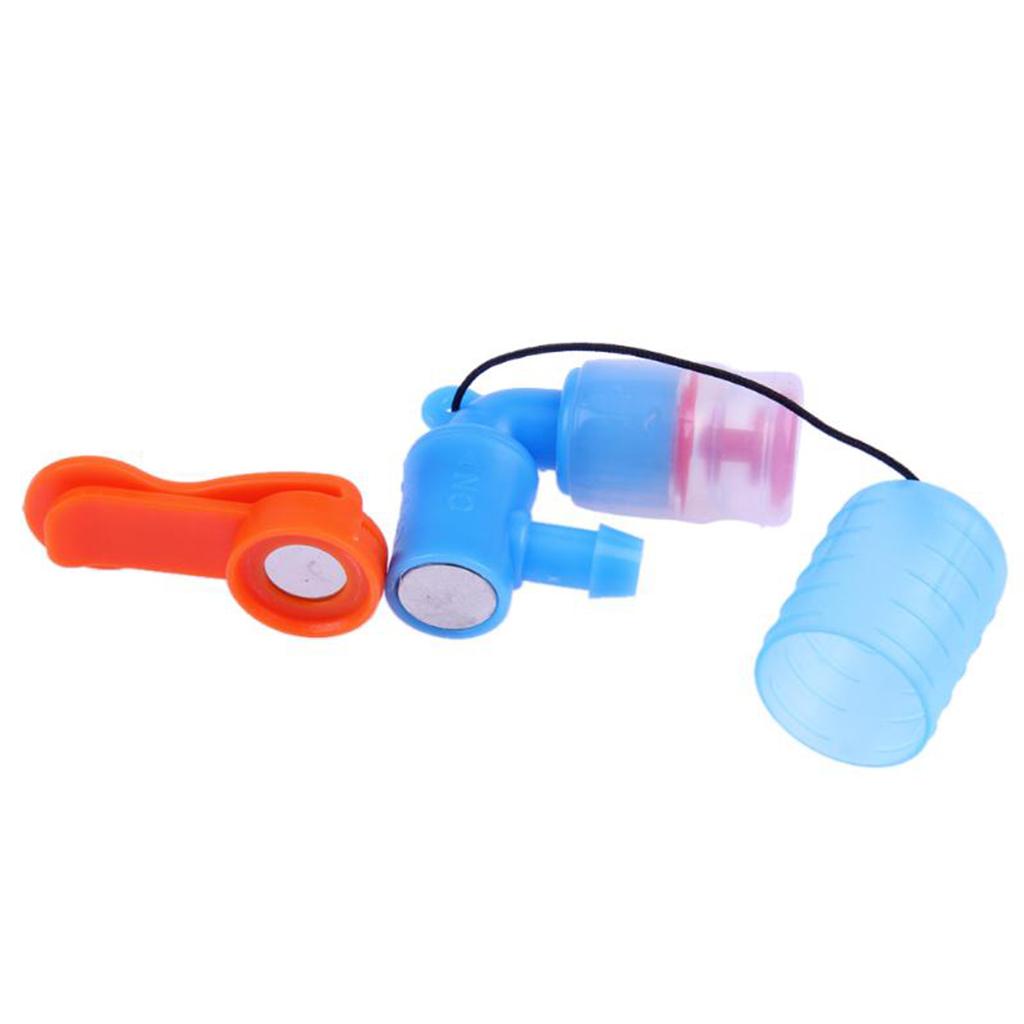 Outdoor Water Bag Silicone Hydration Pack Suction Nozzle Valve with Clip