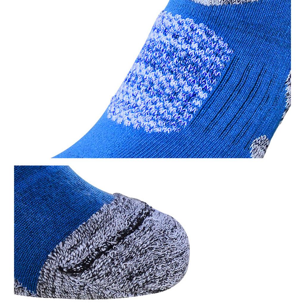 Mens Winter Sports Hiking Socks Thermal Snow Ski Long Boot Socks Dark blue