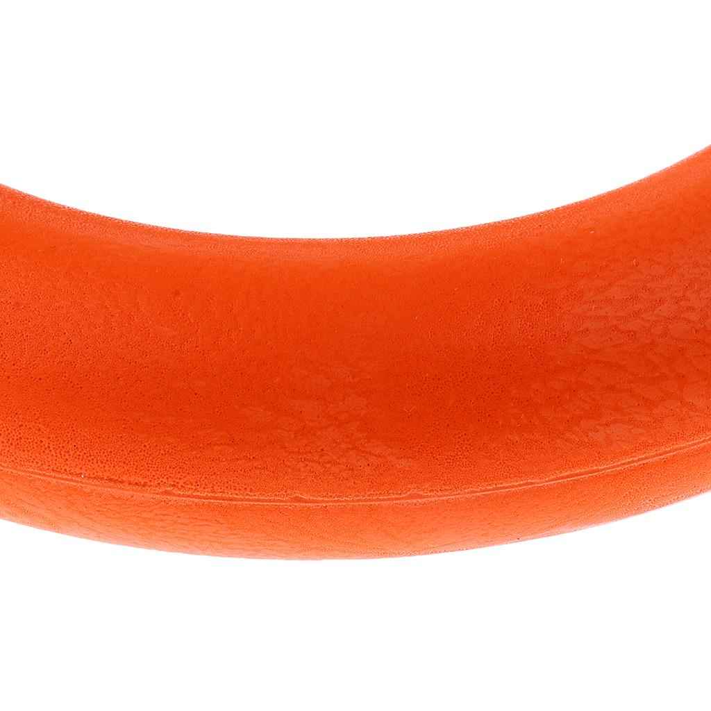Non Slip Durable Rubber Water Buoyant Floating Throwing Ring Float Buoy for Safety Life Saving Rope