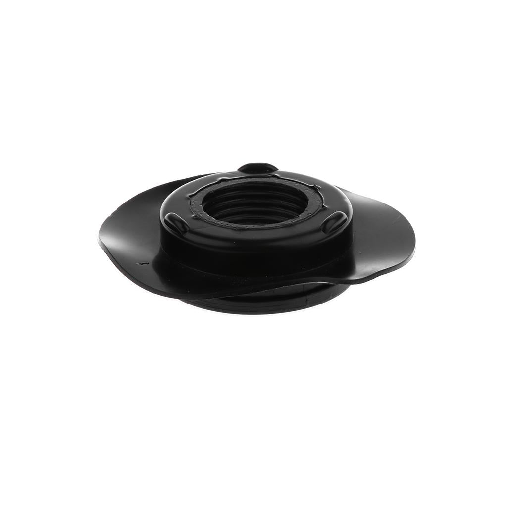 Plastic Air Valve Base Pedestal Screw Type 22mm for Inflatable Kayak Black