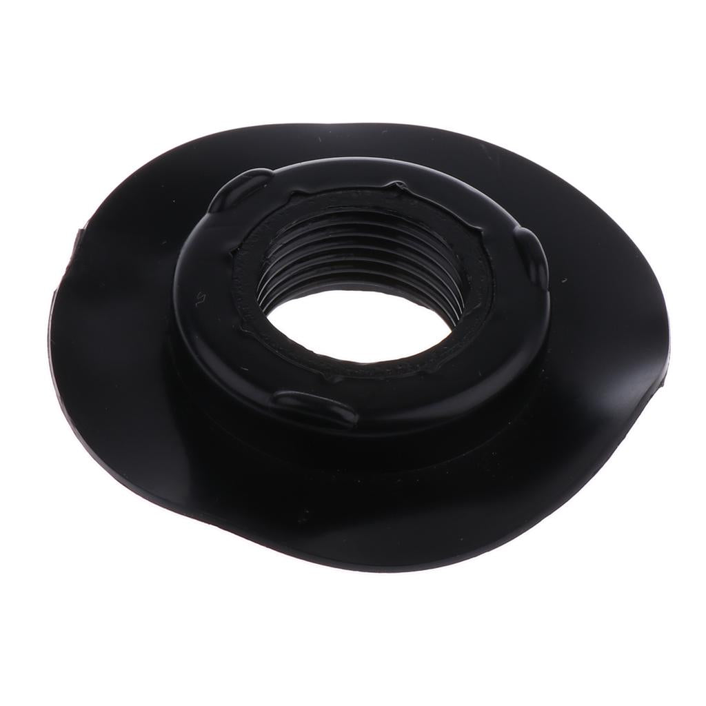 Plastic Air Valve Base Pedestal Screw Type 22mm for Inflatable Kayak Black