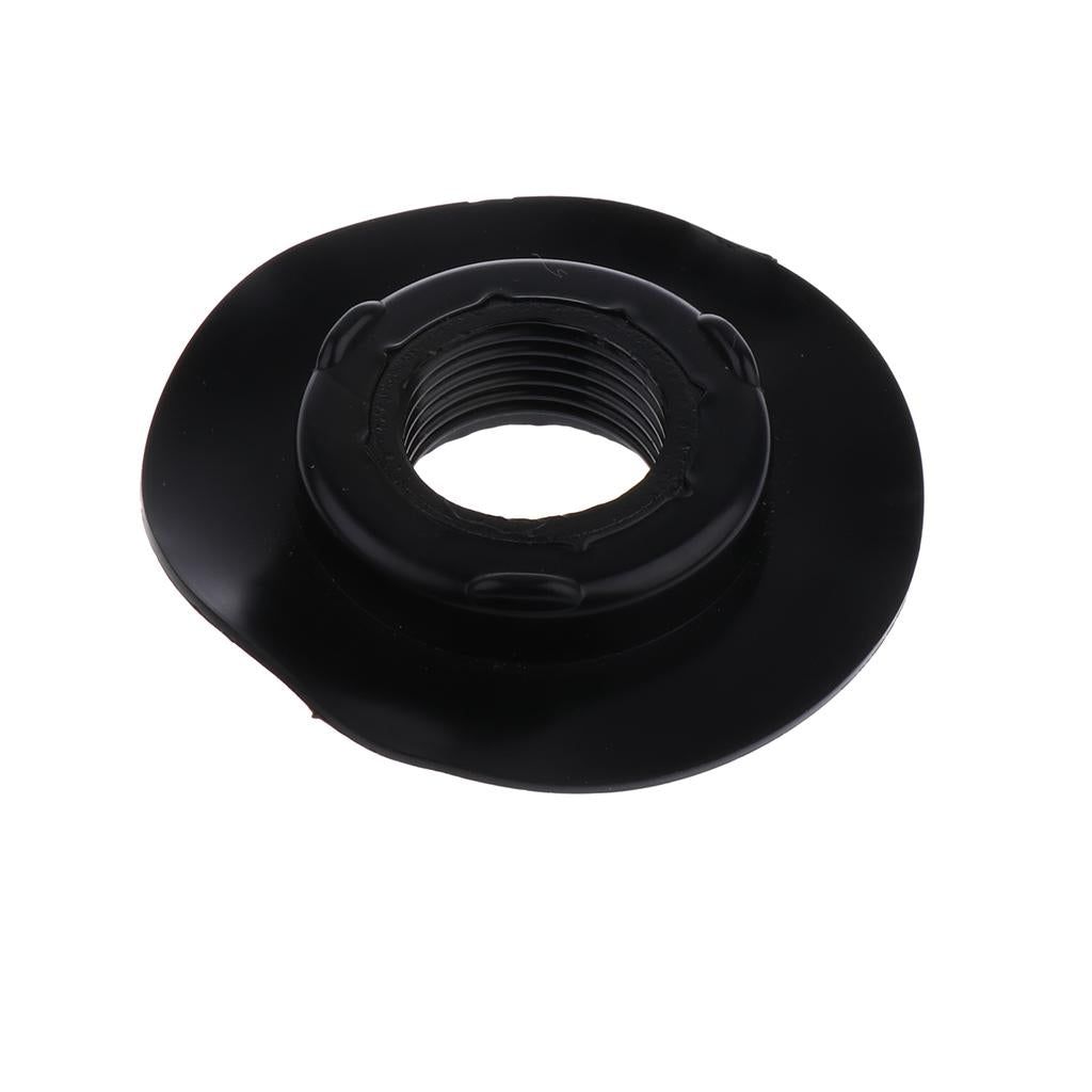 Plastic Air Valve Base Pedestal Screw Type 22mm for Inflatable Kayak Black