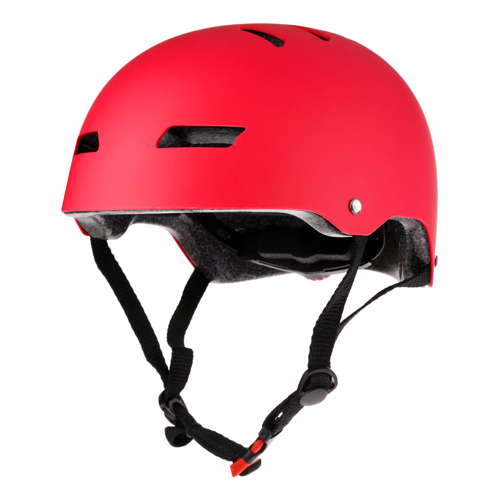 CE Approved Cycling Safety Helmet Scooter Skate Water Sport Ski Helmet Red