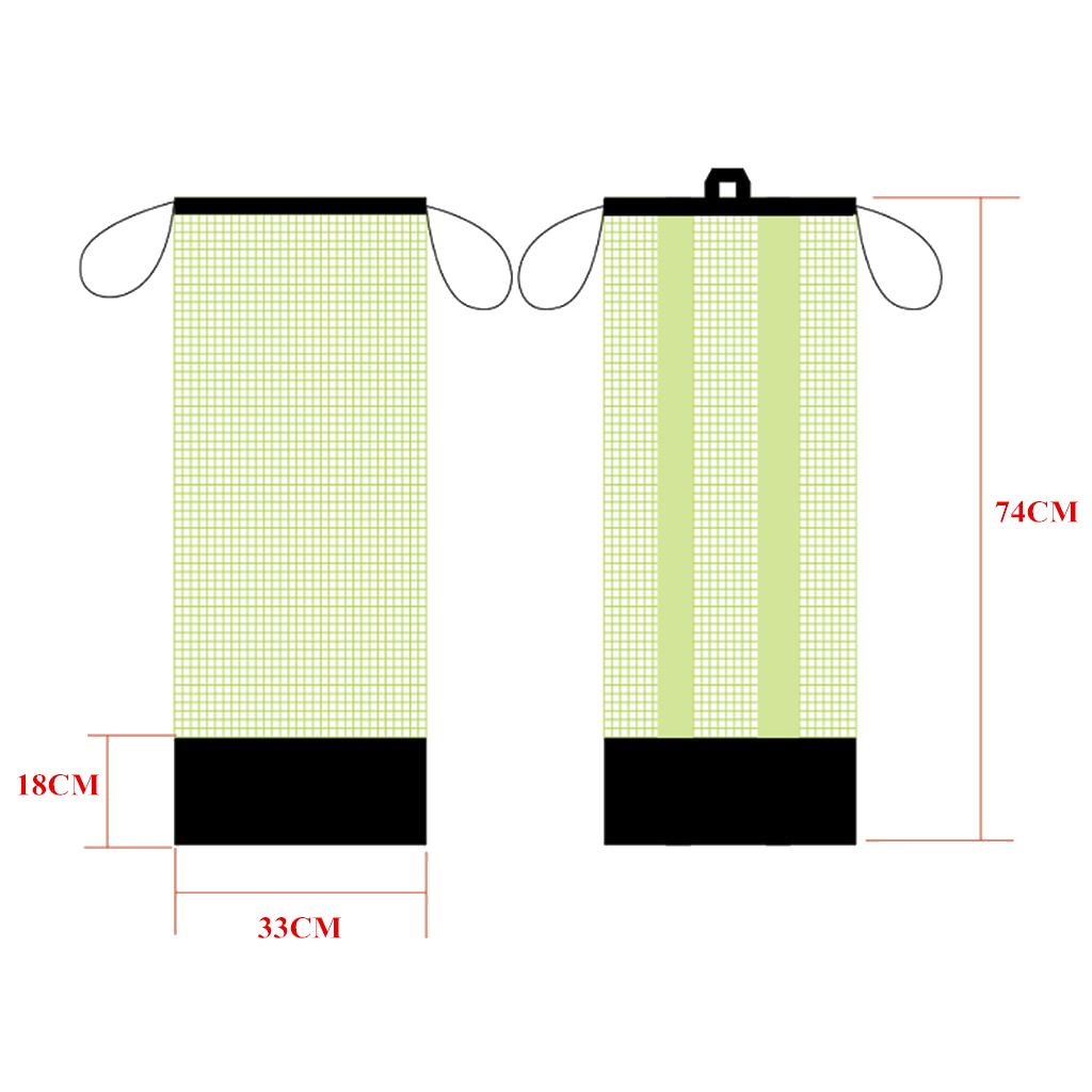 Mesh Drawstring Bag for Scuba Diving Snorkel  Goggles Mask L Army Green