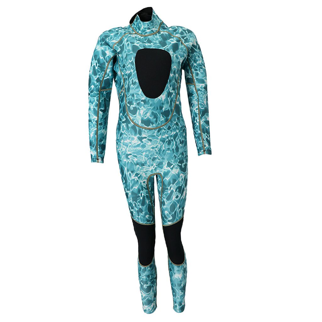 3mm Men Women Full Body Wetsuit for Scuba Free Diving Swimming Boating  M