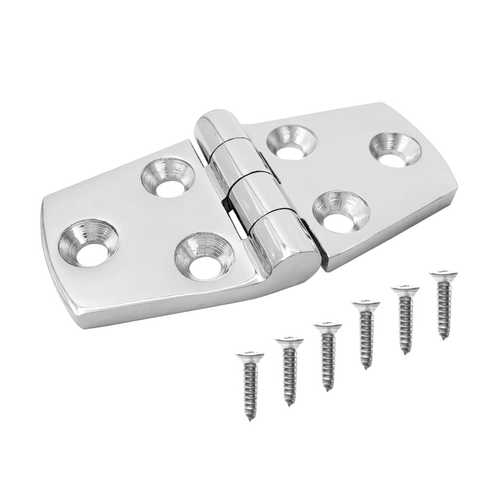 Stainless Steel Marine Boat Caravan Yacht Door Hatch Cabin Hinge Strap