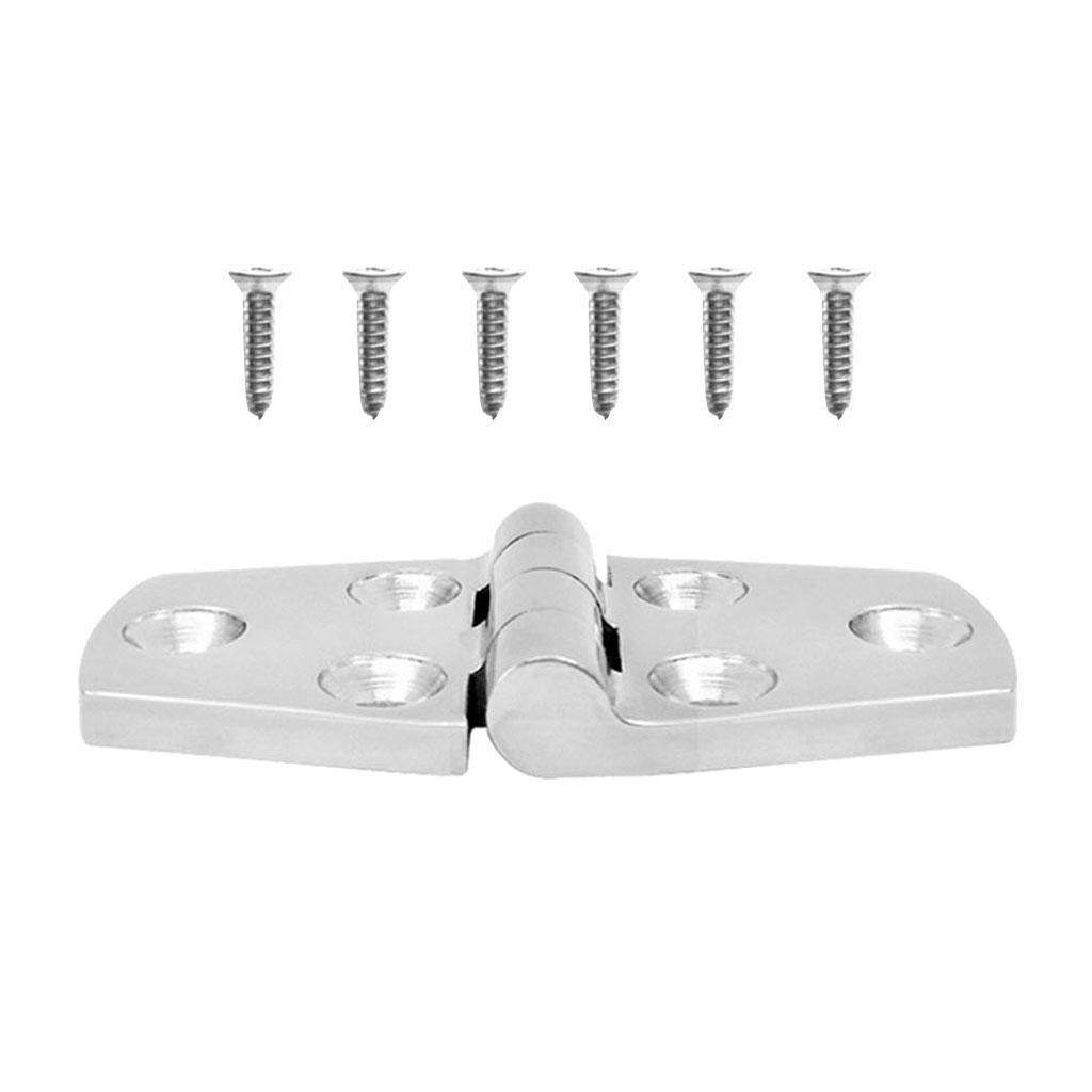 Stainless Steel Marine Boat Caravan Yacht Door Hatch Cabin Hinge Strap