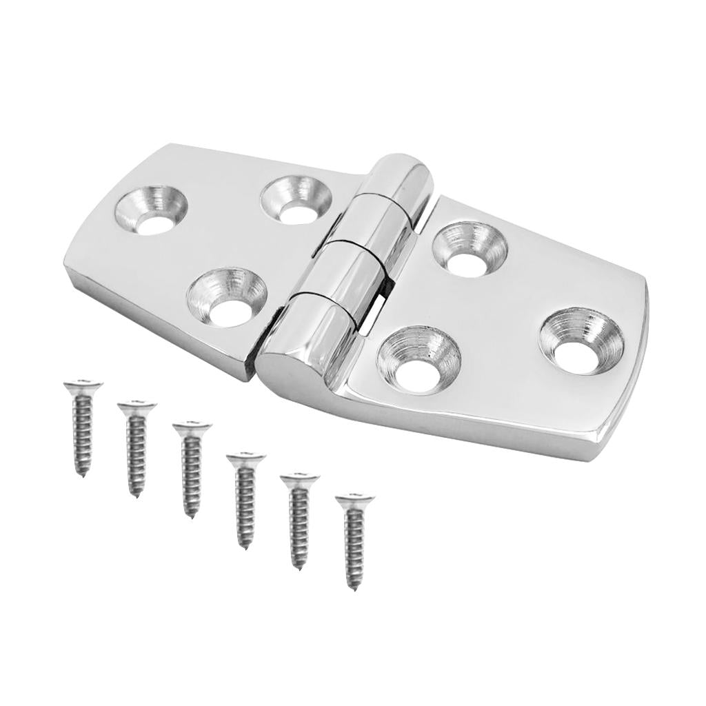Stainless Steel Marine Boat Caravan Yacht Door Hatch Cabin Hinge Strap